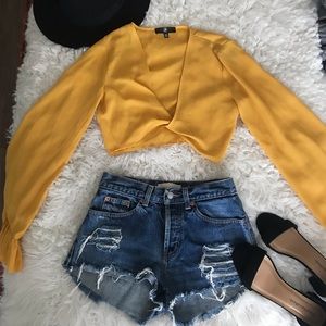 flare sleeve top